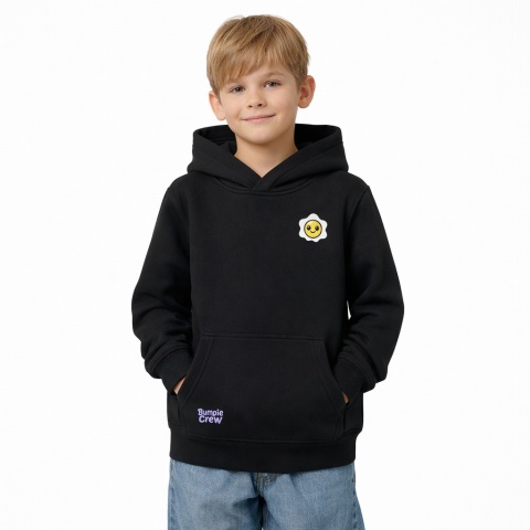 Kids Hoodie Egg Skates – Skate Hoodie (Black)