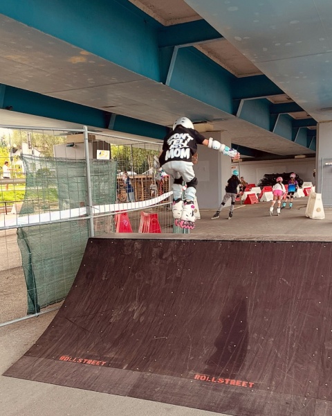 Blue Kids T-shirt “Don’t Tell My Mum” – streetwear kids