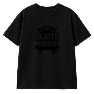 Kids Skateboarding T-Shirt – skateboarding style for kids (white)