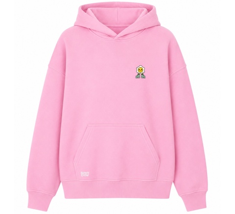 Bluza Bumpie Crew GLOW MODE - LIKE A GIRL (różowa)