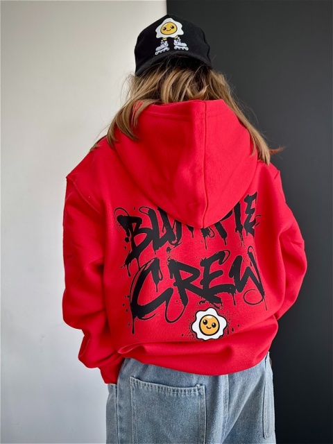 Girls hoodie Skate Like a Girl – girls streetwear (black)