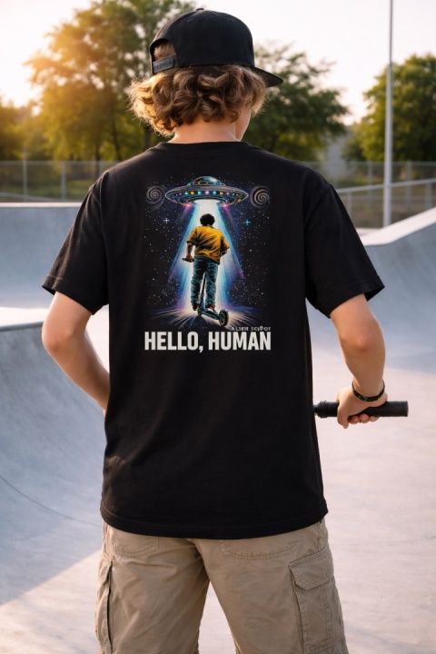 alien scoot UFO t-shirt